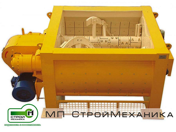 Двухвальный бетоносмеситель KTSL 6750/4500